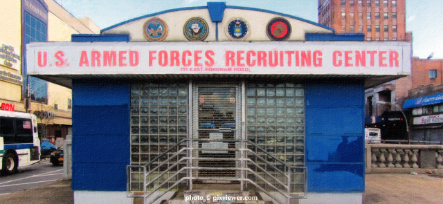 Fordham Shopping District Armed Forces