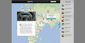 Explorable theme