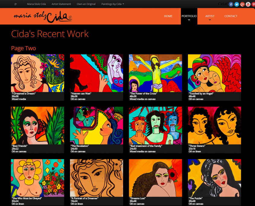 Cida Fine Arts Portfolio