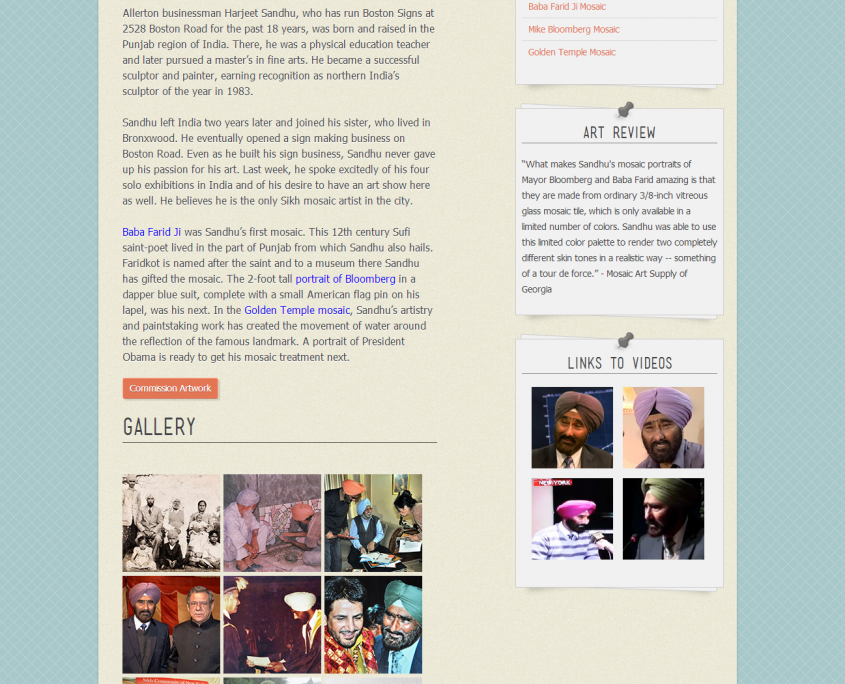 Mosaic Artist Review