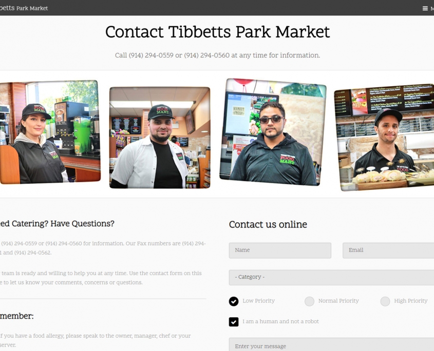 Tibbetts Park Market Tibbetts Park Market